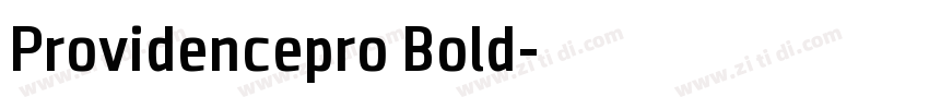 Providencepro Bold字体转换